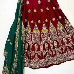 wedding lehnga with top size 44 to 46